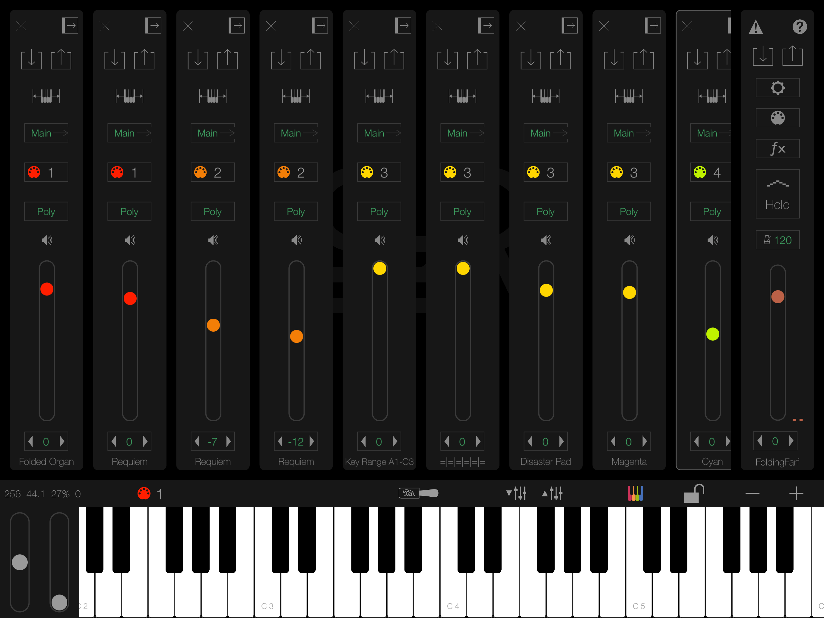 Multi-Timbral Performance Presets